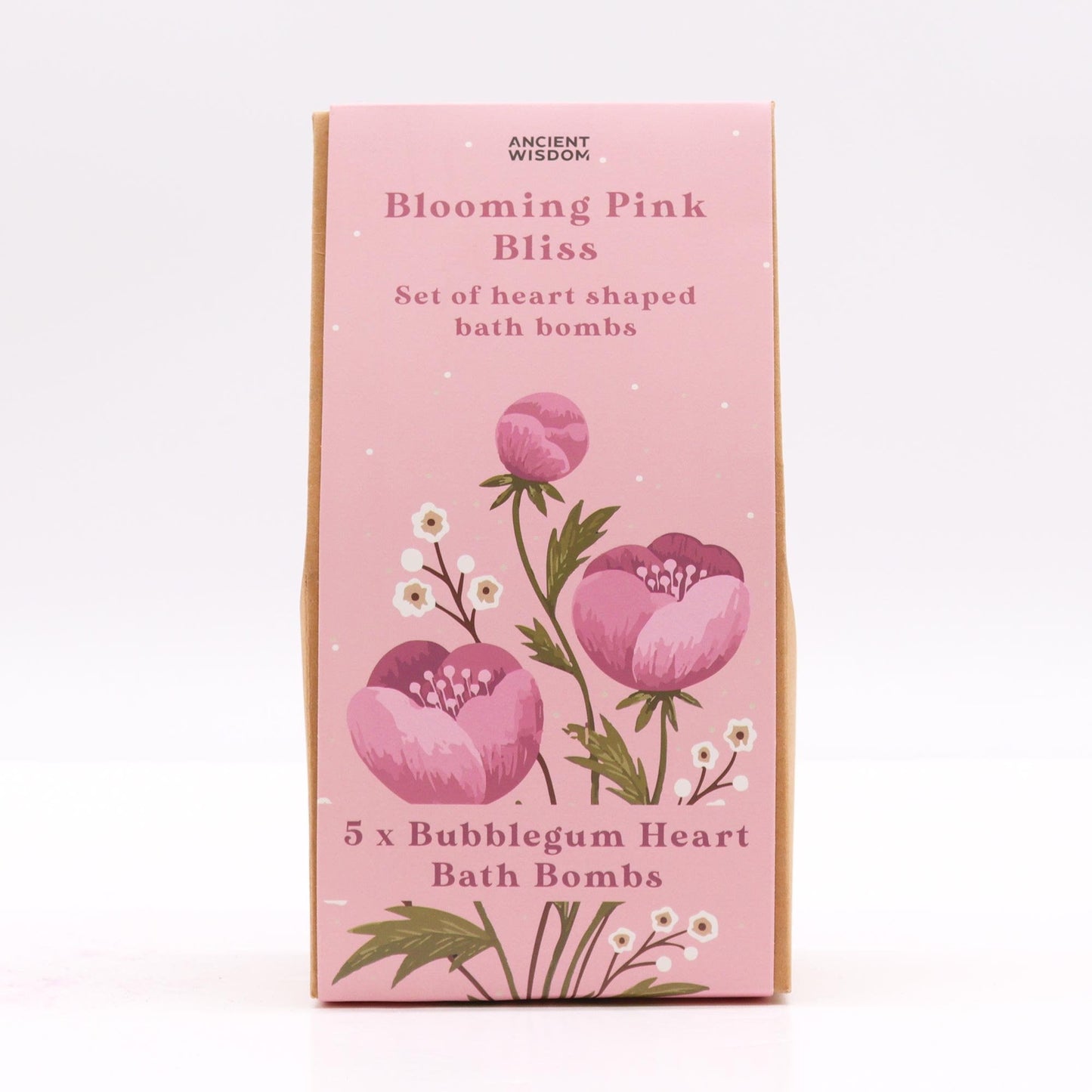 Pink Bliss Blooming Bath Heart Set | #product_category# - OneRoofGifts