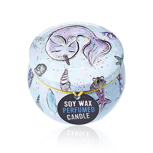 Raspberry Scented Tin Candle - Assorted Sea Life Designs | #product_category# - OneRoofGifts