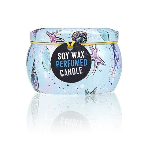 Raspberry Scented Tin Candle - Assorted Sea Life Designs | #product_category# - OneRoofGifts