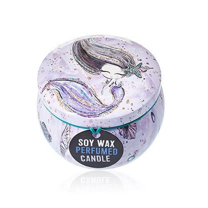 Raspberry Scented Tin Candle - Assorted Sea Life Designs | #product_category# - OneRoofGifts