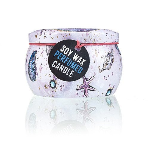 Raspberry Scented Tin Candle - Assorted Sea Life Designs | #product_category# - OneRoofGifts