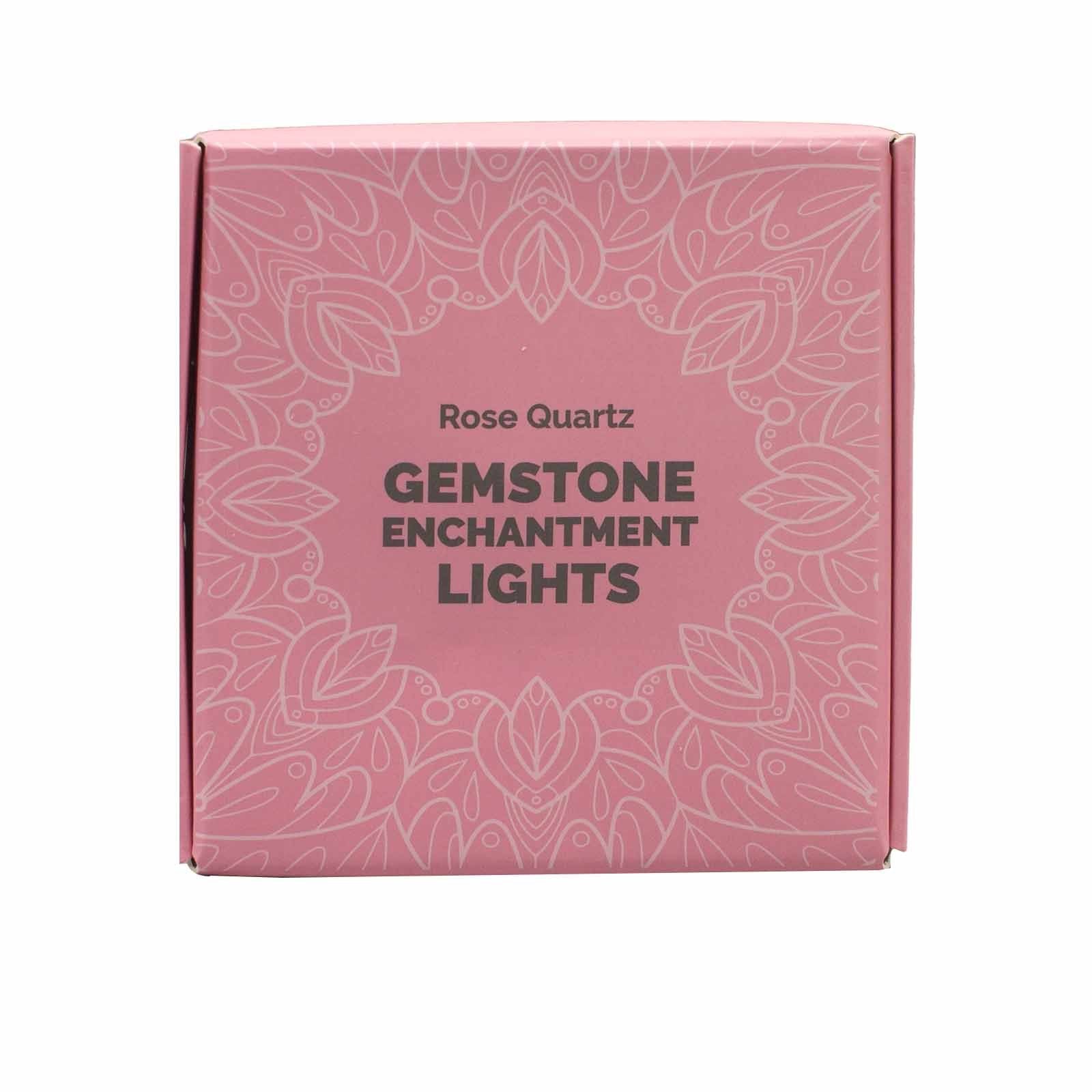 Rose Quartz Enchantment Gemstone Lights | #product_category# - OneRoofGifts