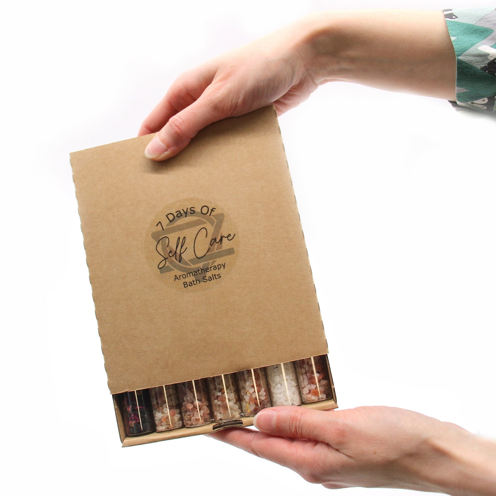 Set of 7 Bath Salts Gift Pack - Vials | #product_category# - OneRoofGifts