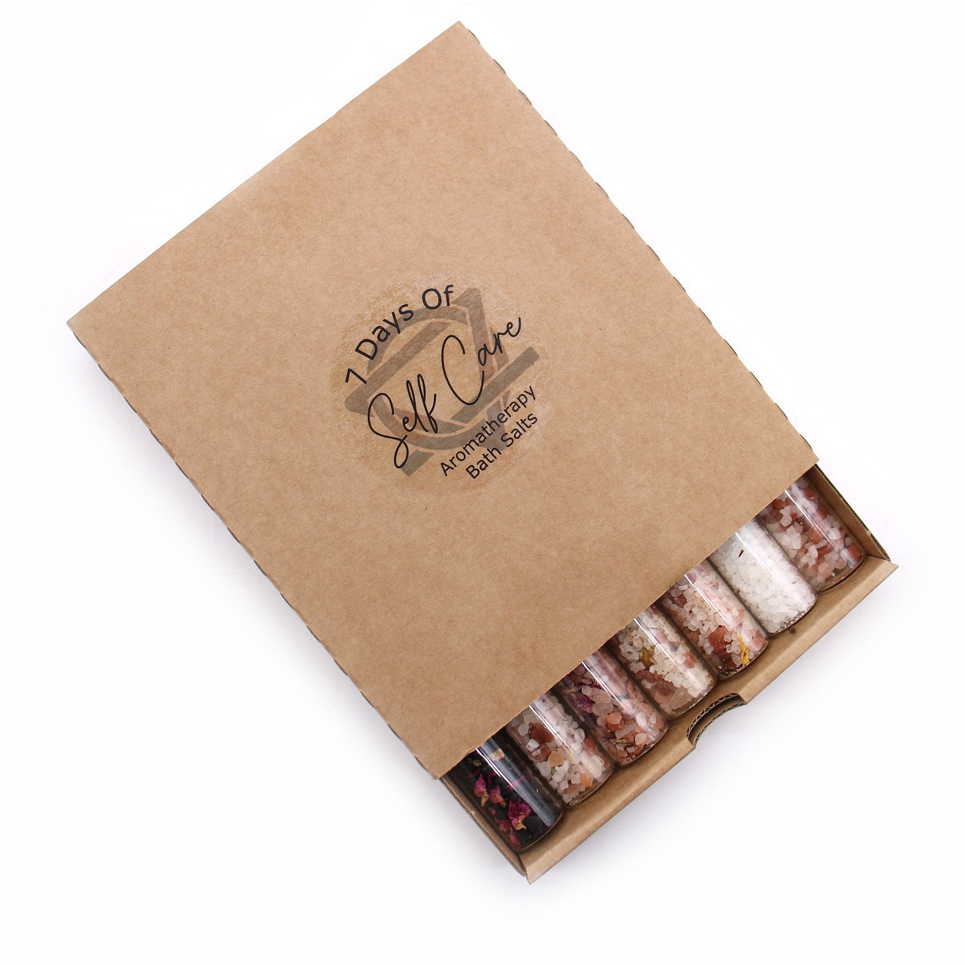 Set of 7 Bath Salts Gift Pack - Vials | #product_category# - OneRoofGifts