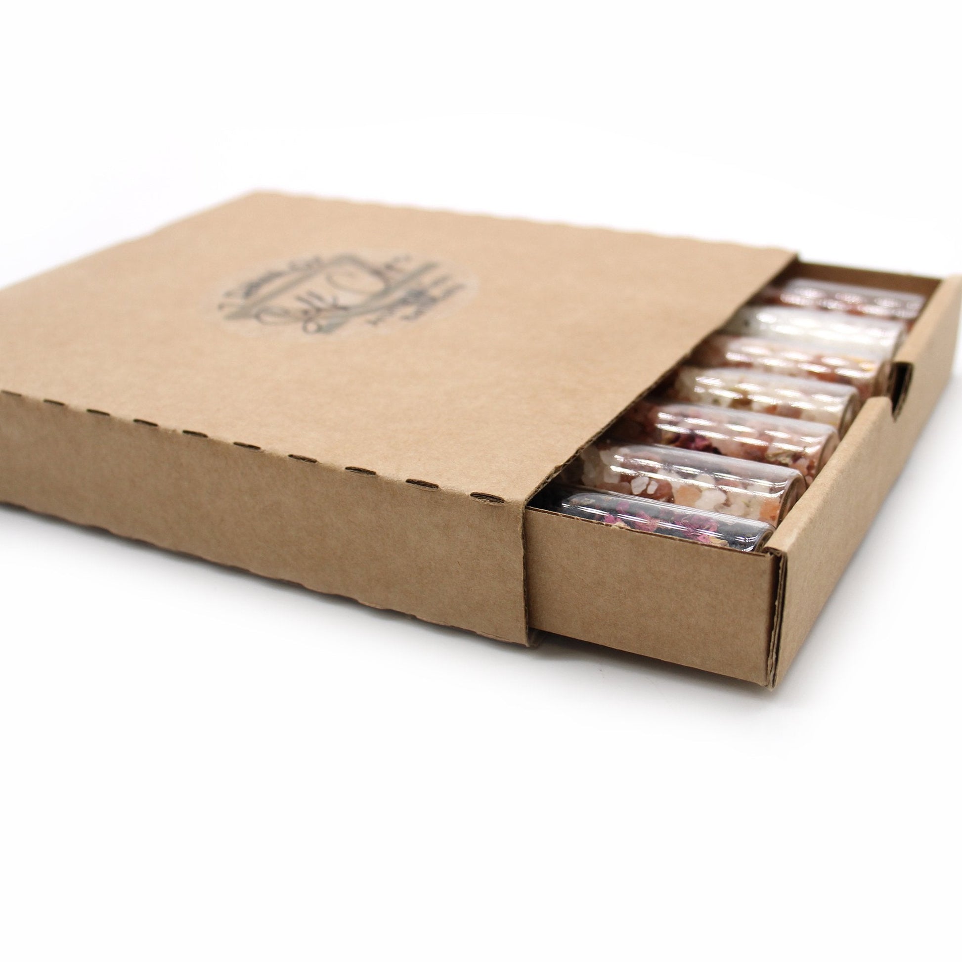 Set of 7 Bath Salts Gift Pack - Vials | #product_category# - OneRoofGifts