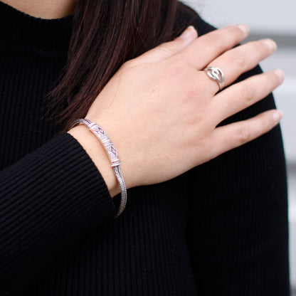 Single Chain Bracelet, Silver and Gold, Unisex | #product_category# - OneRoofGifts