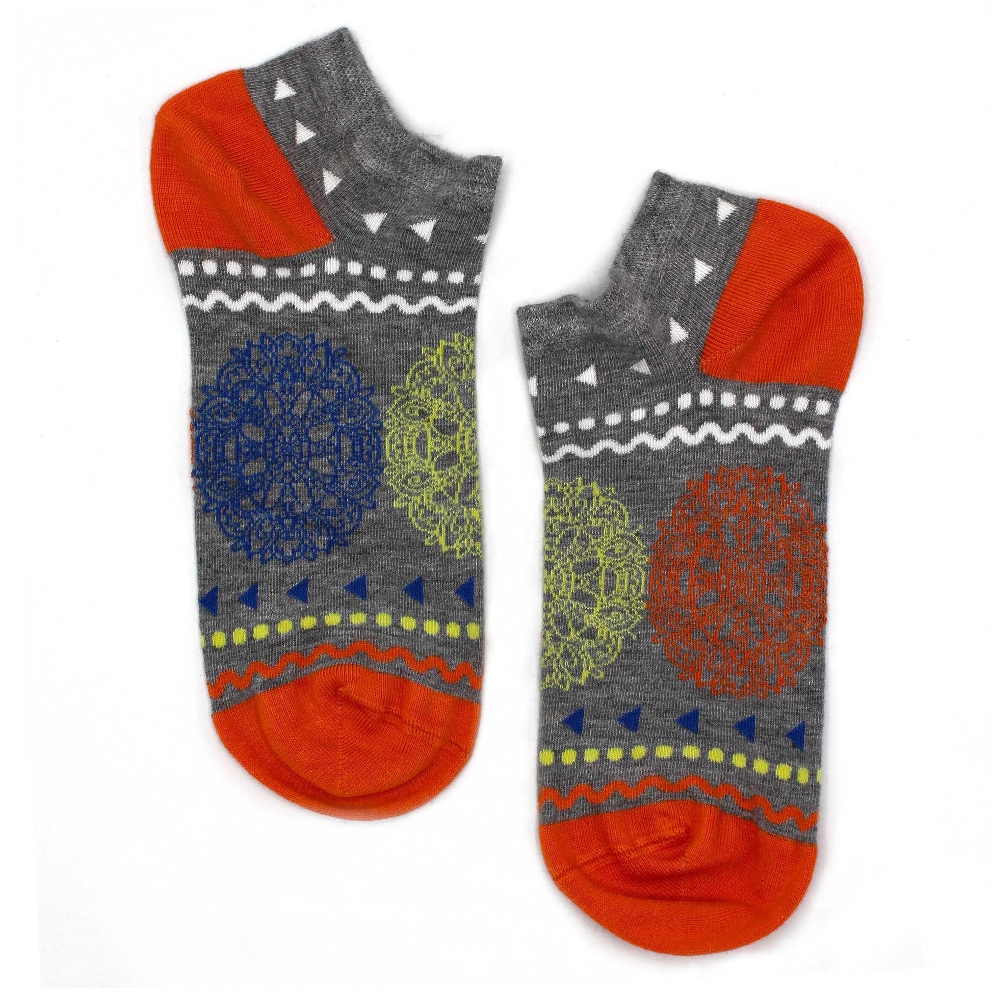 S/M (3.5 - 6.5) Hop Hare Bamboo Low Socks - Flowers of Life | #product_category# - OneRoofGifts