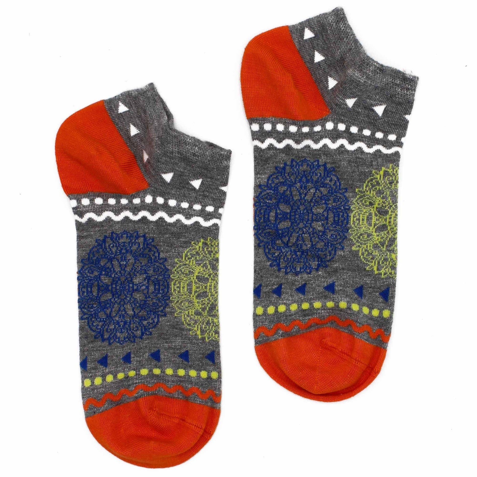S/M (3.5 - 6.5) Hop Hare Bamboo Low Socks - Flowers of Life | #product_category# - OneRoofGifts
