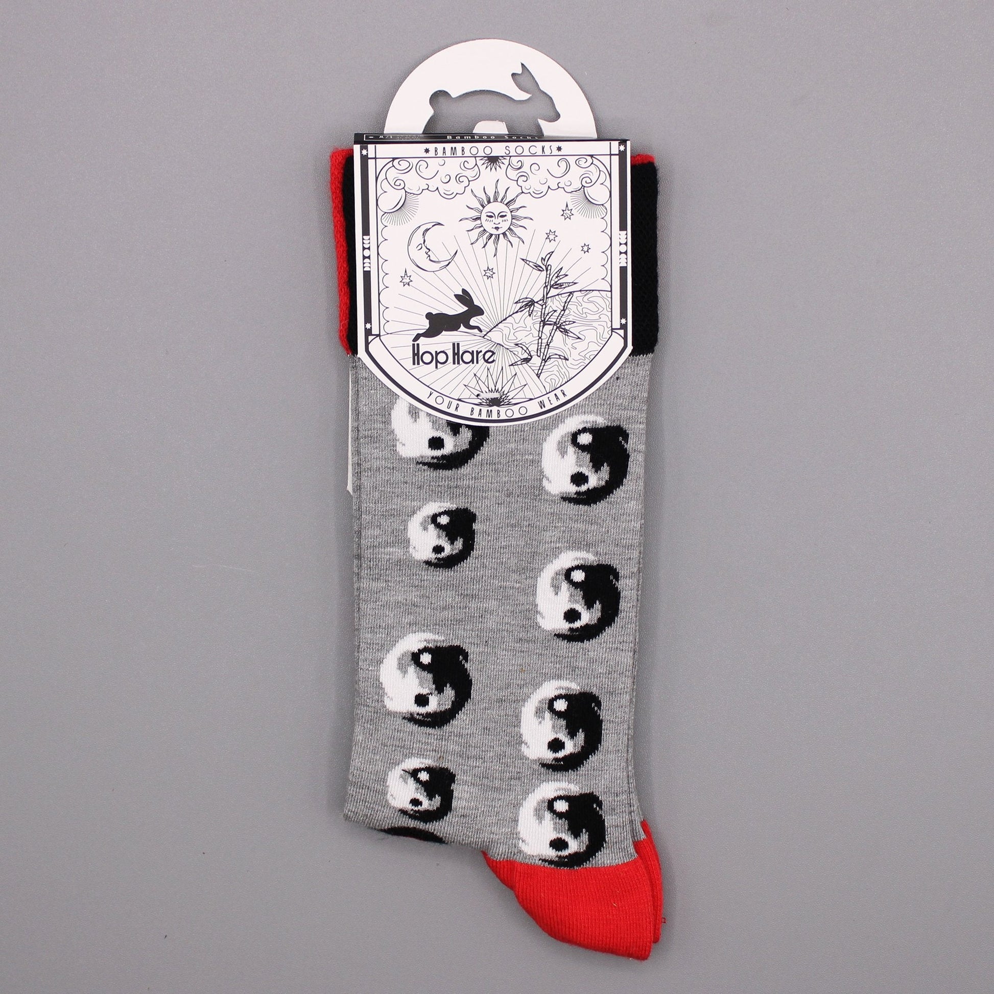 S/M Hop Hare Bamboo Socks - Lucky Cats Design | #product_category# - OneRoofGifts