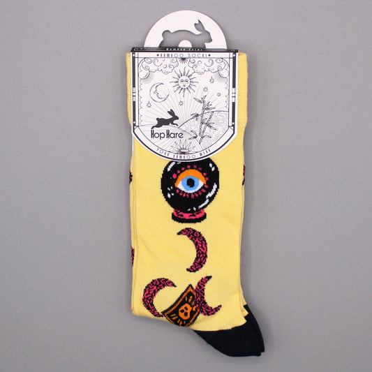 S/M Hop Hare Bamboo Socks - Tarot Cards Design | #product_category# - OneRoofGifts