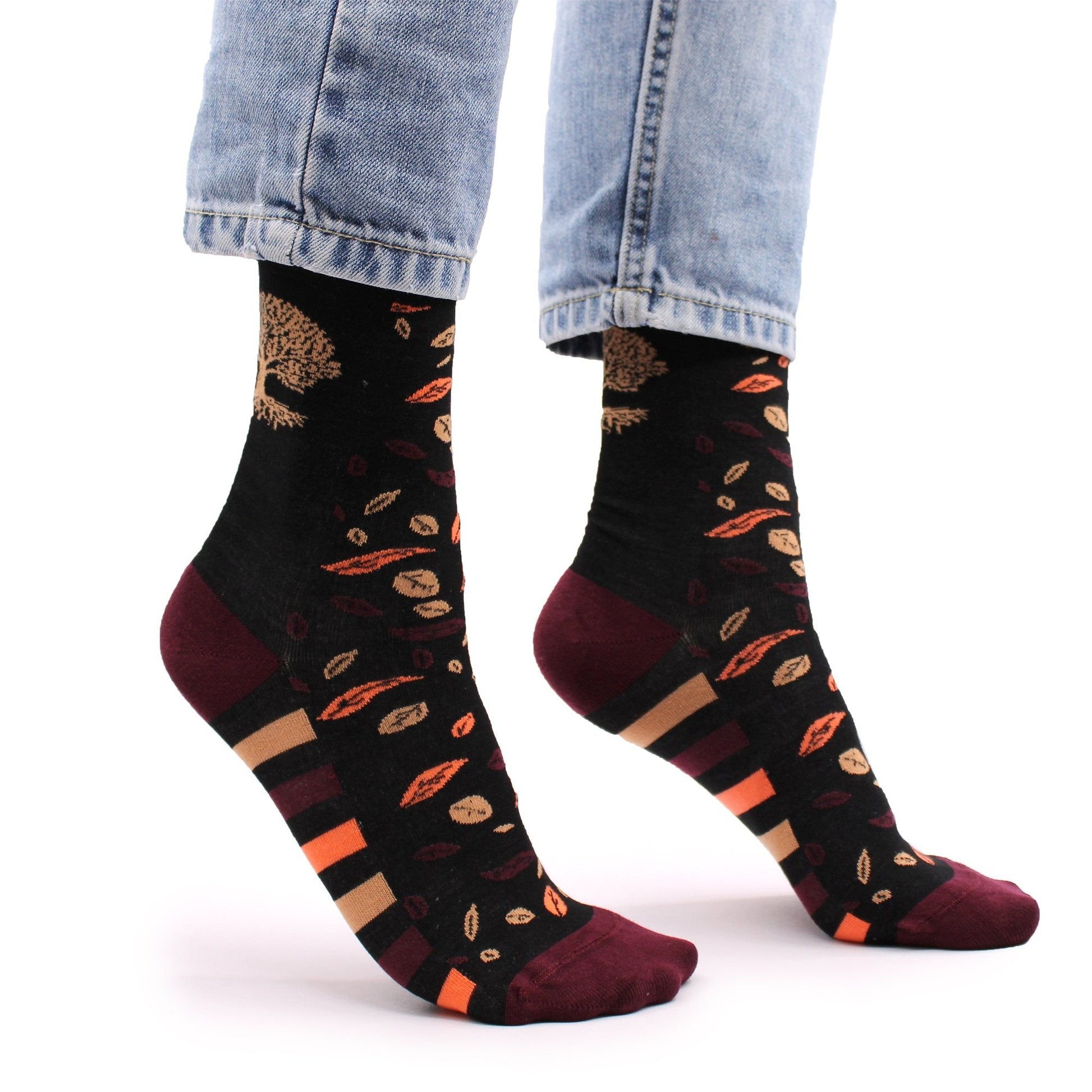 S/M Hop Hare Bamboo Socks - Tree of Life Design | #product_category# - OneRoofGifts