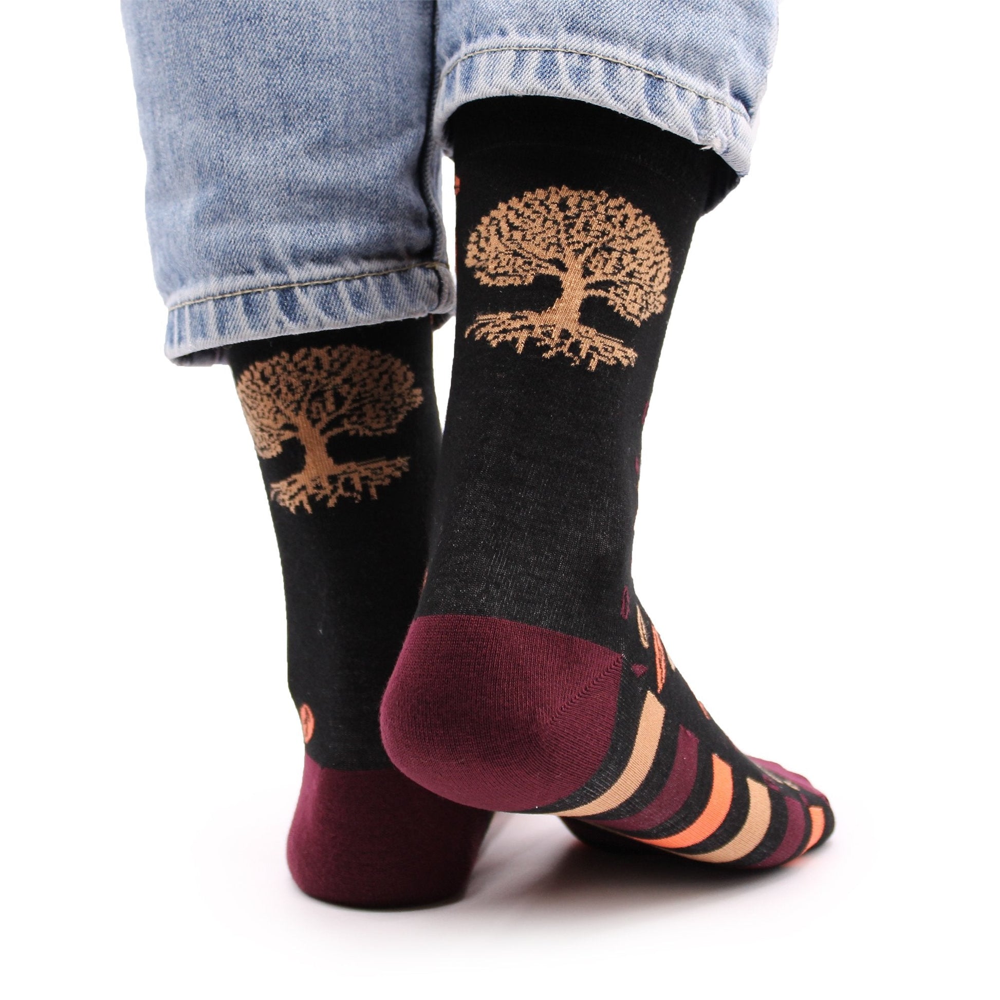 S/M Hop Hare Bamboo Socks - Tree of Life Design | #product_category# - OneRoofGifts