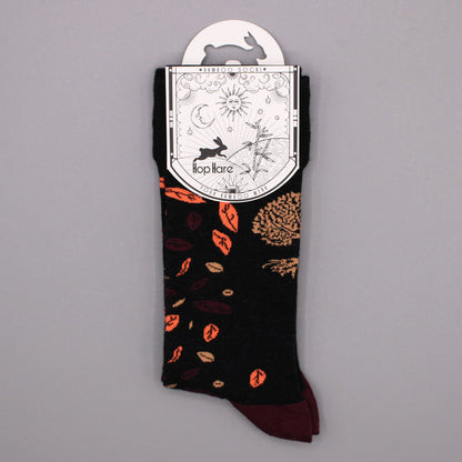 S/M Hop Hare Bamboo Socks - Tree of Life Design | #product_category# - OneRoofGifts