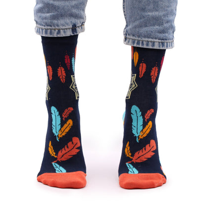 S/M Hop Hare Dreamcatcher Bamboo Socks | #product_category# - OneRoofGifts