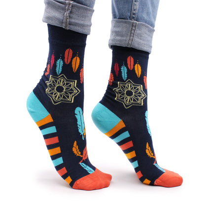 S/M Hop Hare Dreamcatcher Bamboo Socks | #product_category# - OneRoofGifts