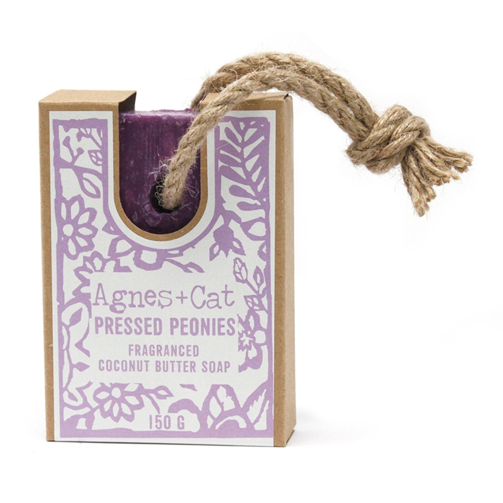 Soap on a Rope, Pressed Peonies | #product_category# - OneRoofGifts