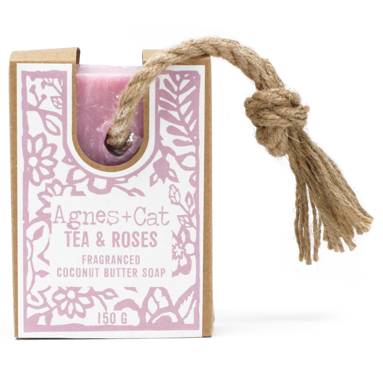 Soap on a Rope, Tea and Roses | #product_category# - OneRoofGifts