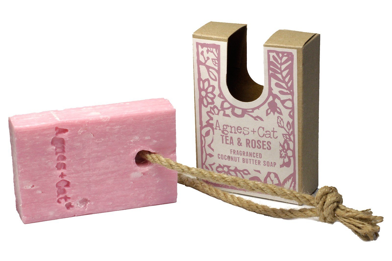 Soap on a Rope, Tea and Roses | #product_category# - OneRoofGifts