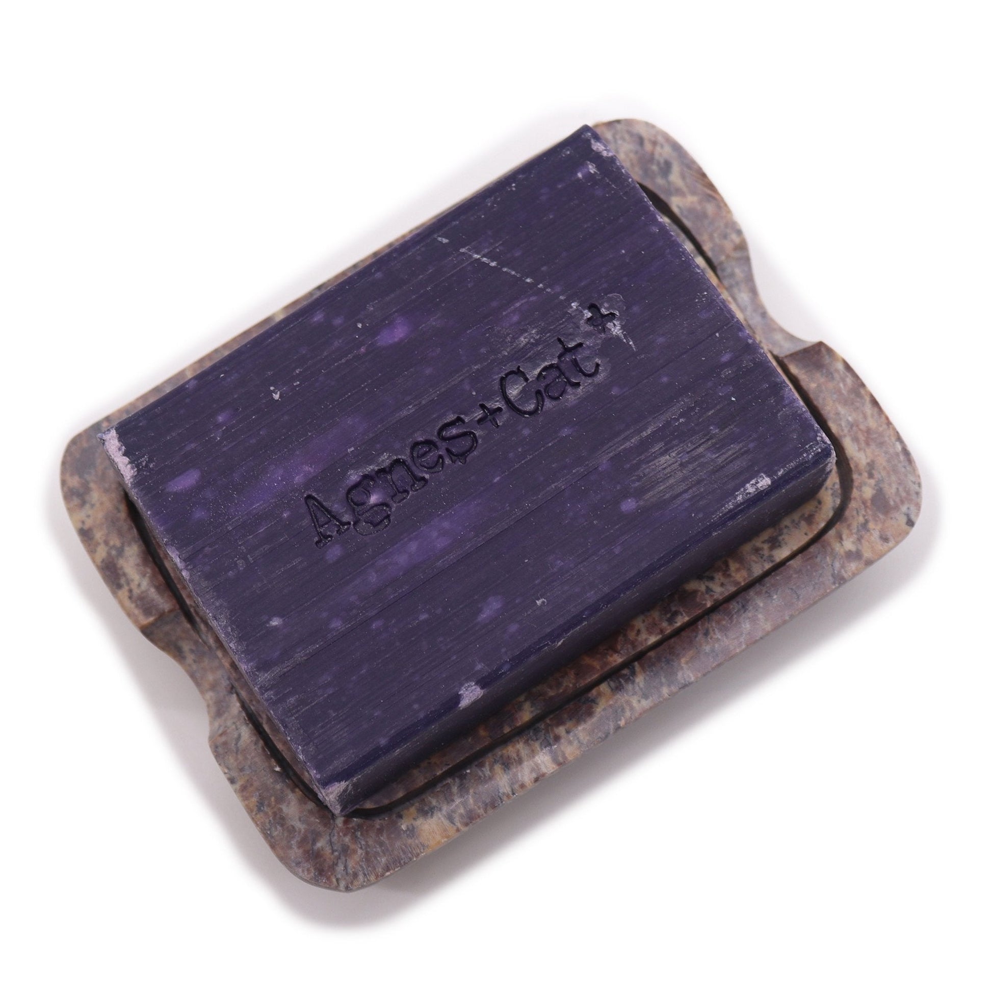 Soapstone Square Soap Dish with Drainer | #product_category# - OneRoofGifts