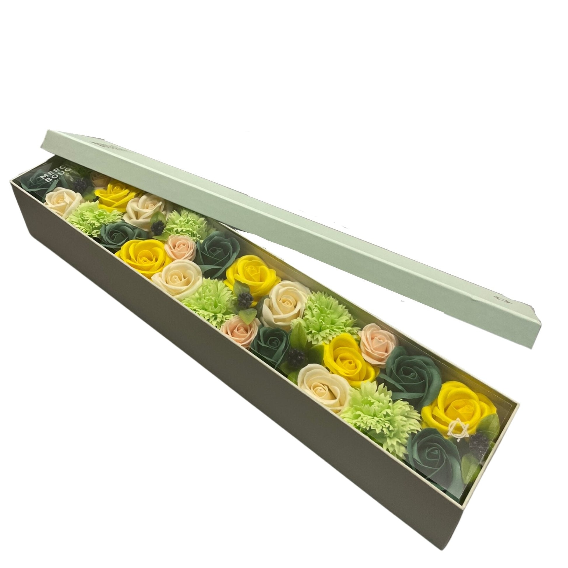 Spring Celebrations Extra Long Box in Yellow & Green | #product_category# - OneRoofGifts