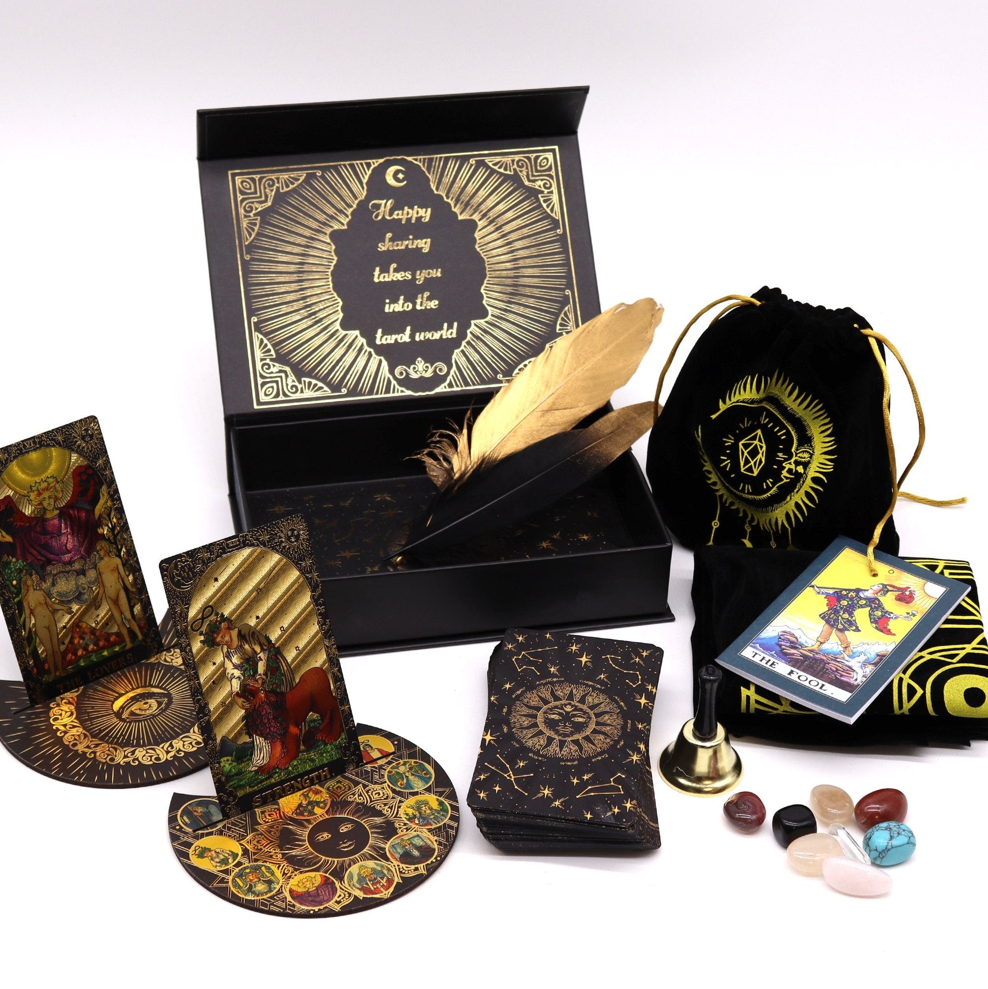 Tarot Gift Set with Gold Foil | #product_category# - OneRoofGifts