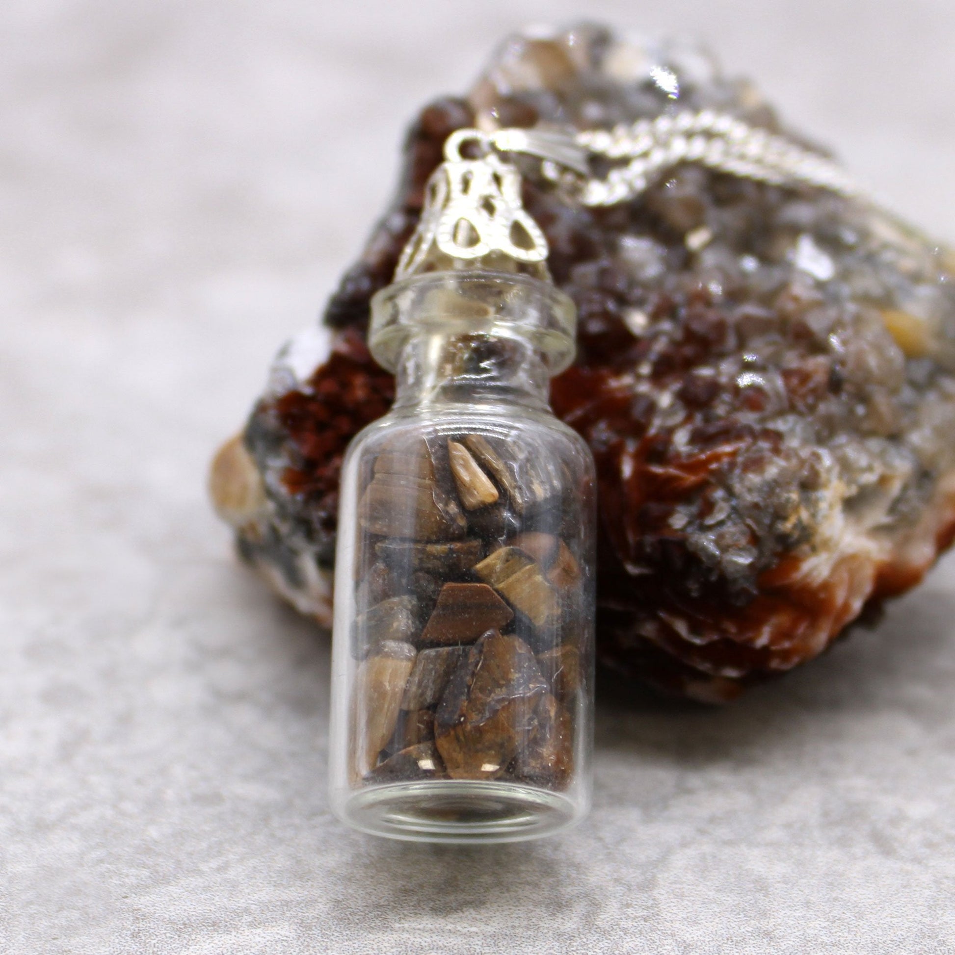 Tiger Eye Gemstone Necklace | #product_category# - OneRoofGifts