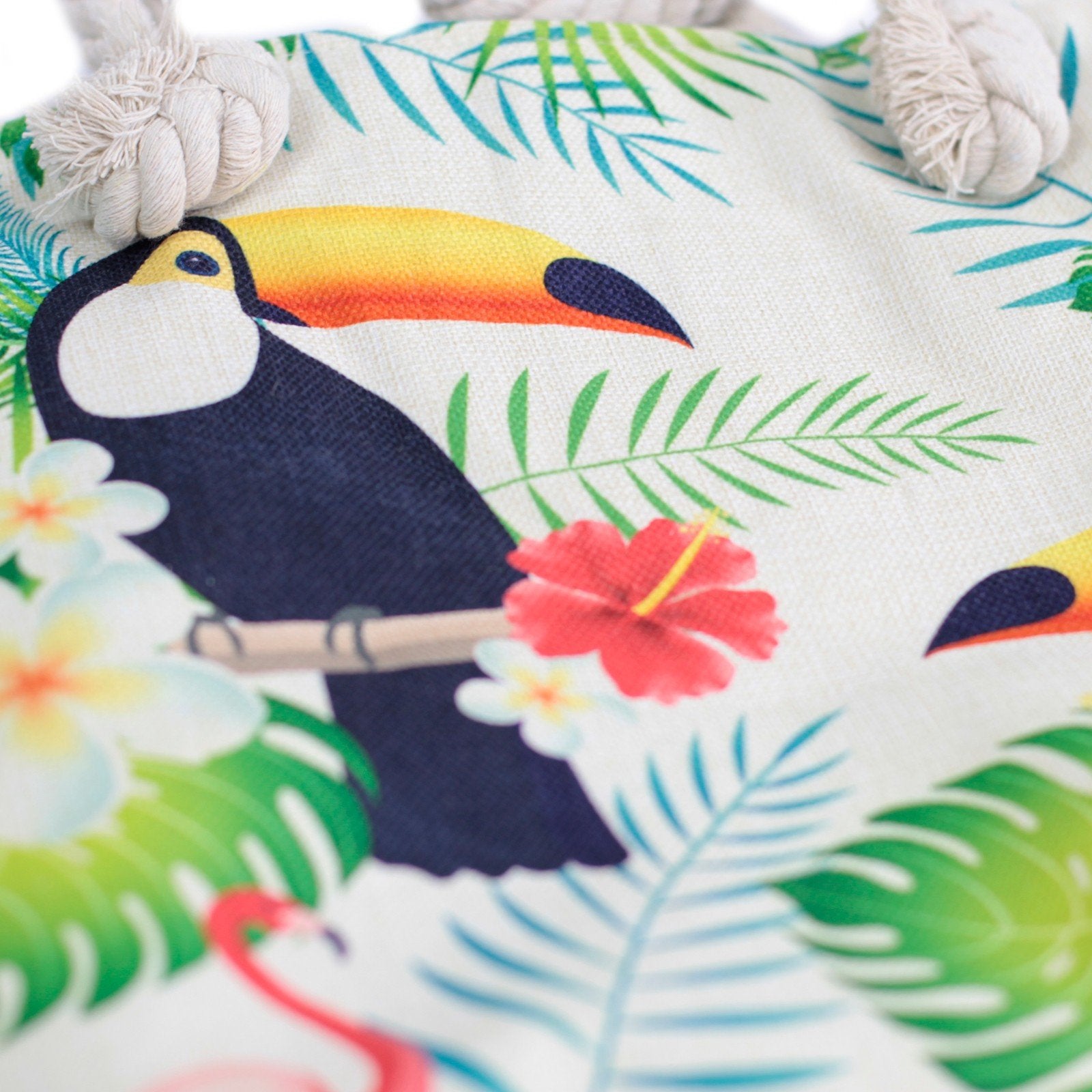 Toucan Rope Handle Tropical Bag | #product_category# - OneRoofGifts