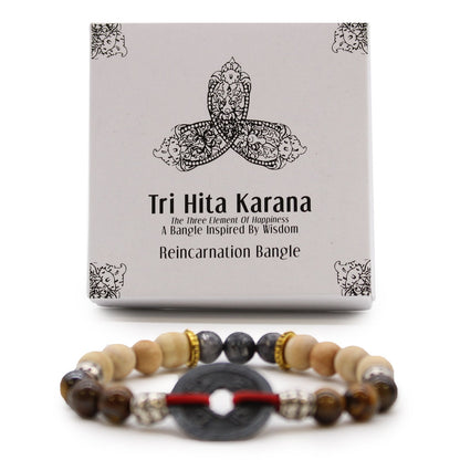 Tri Hita Karana Reincarnation Design Bangle | #product_category# - OneRoofGifts