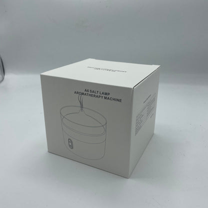 USB - C Himalayan Salt Aroma Diffuser with Night Light and Flame Effect (includes salt) | #product_category# - OneRoofGifts