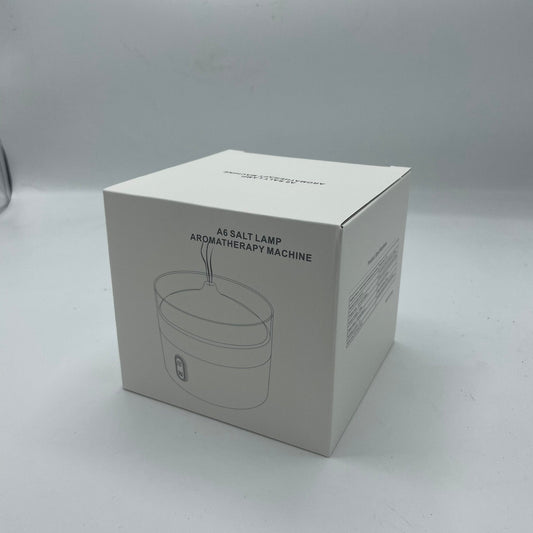 USB - C Himalayan Salt Aroma Diffuser with Night Light and Flame Effect (includes salt) | #product_category# - OneRoofGifts