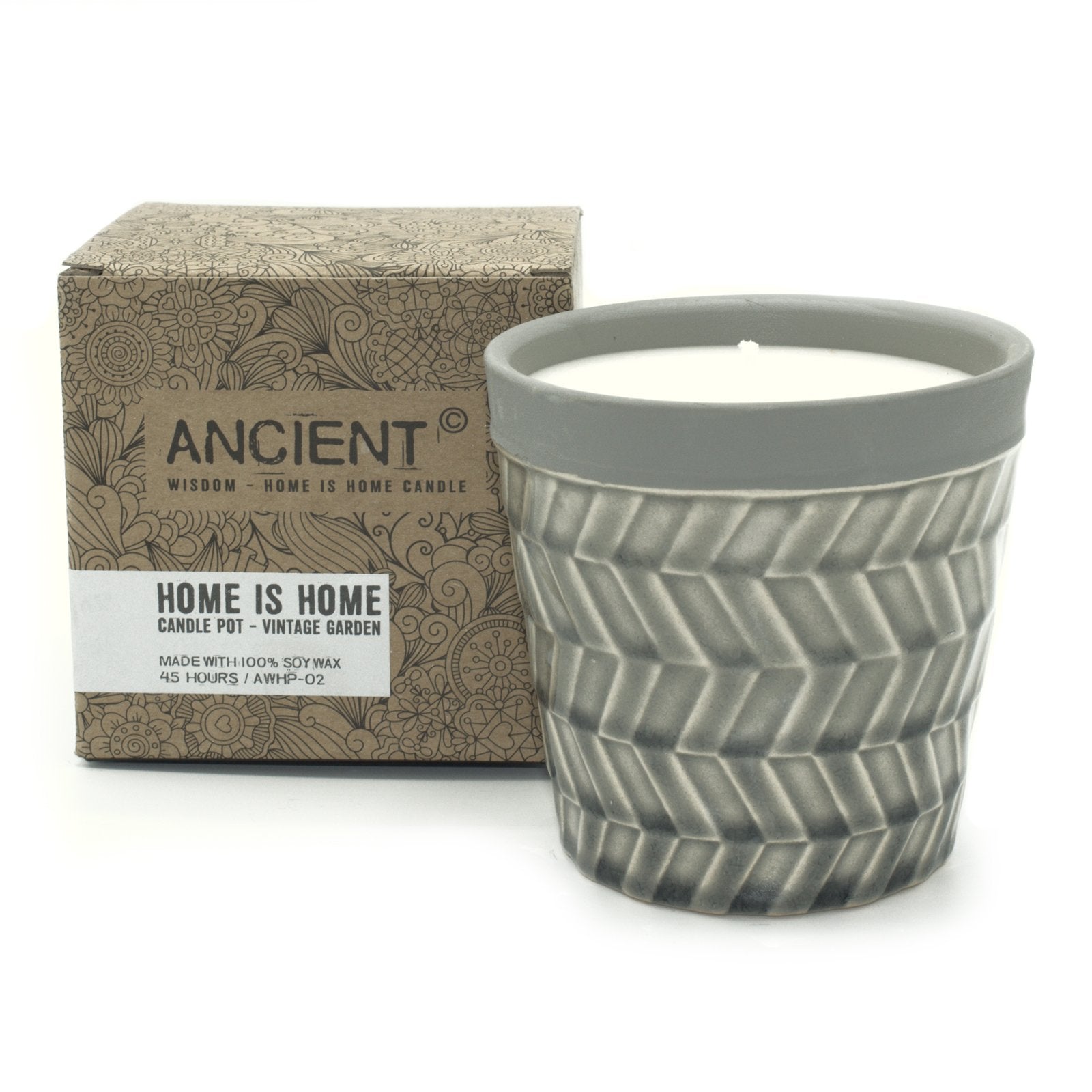Vintage Garden Home Candle Pot | #product_category# - OneRoofGifts