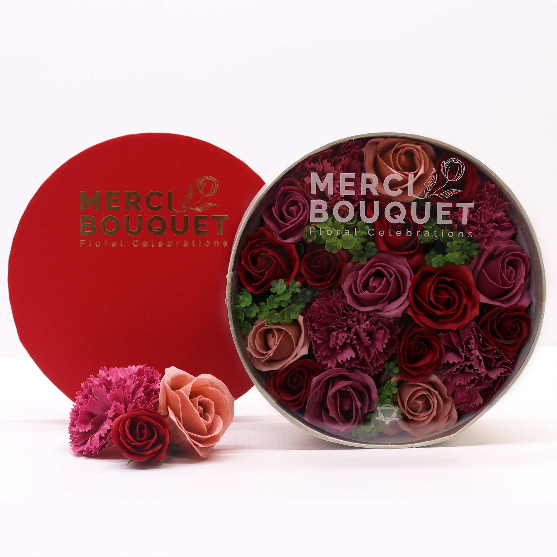 Vintage Roses Round Box | #product_category# - OneRoofGifts