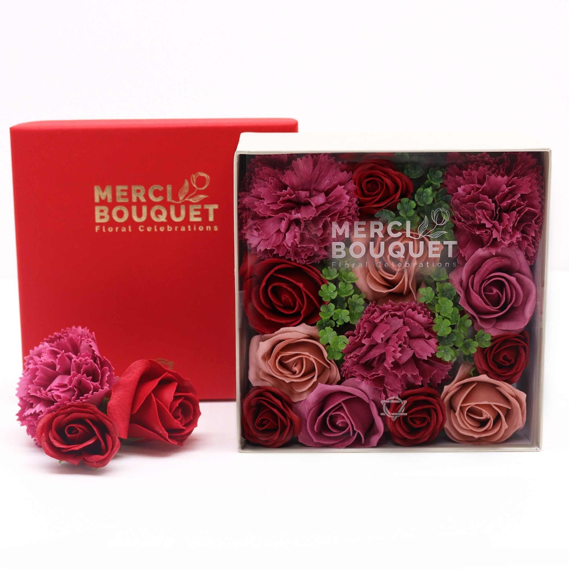 Vintage Roses Square Box | #product_category# - OneRoofGifts