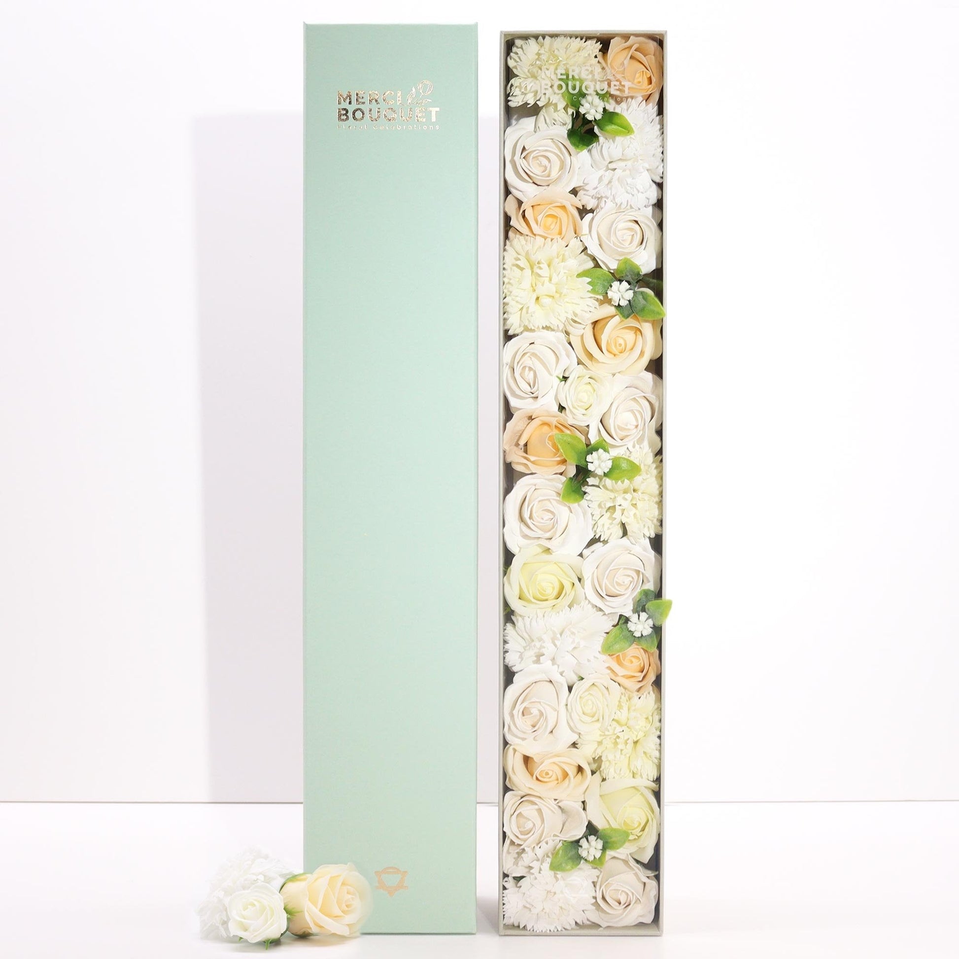 Wedding Blessings Extra Long Box - White & Ivory | #product_category# - OneRoofGifts