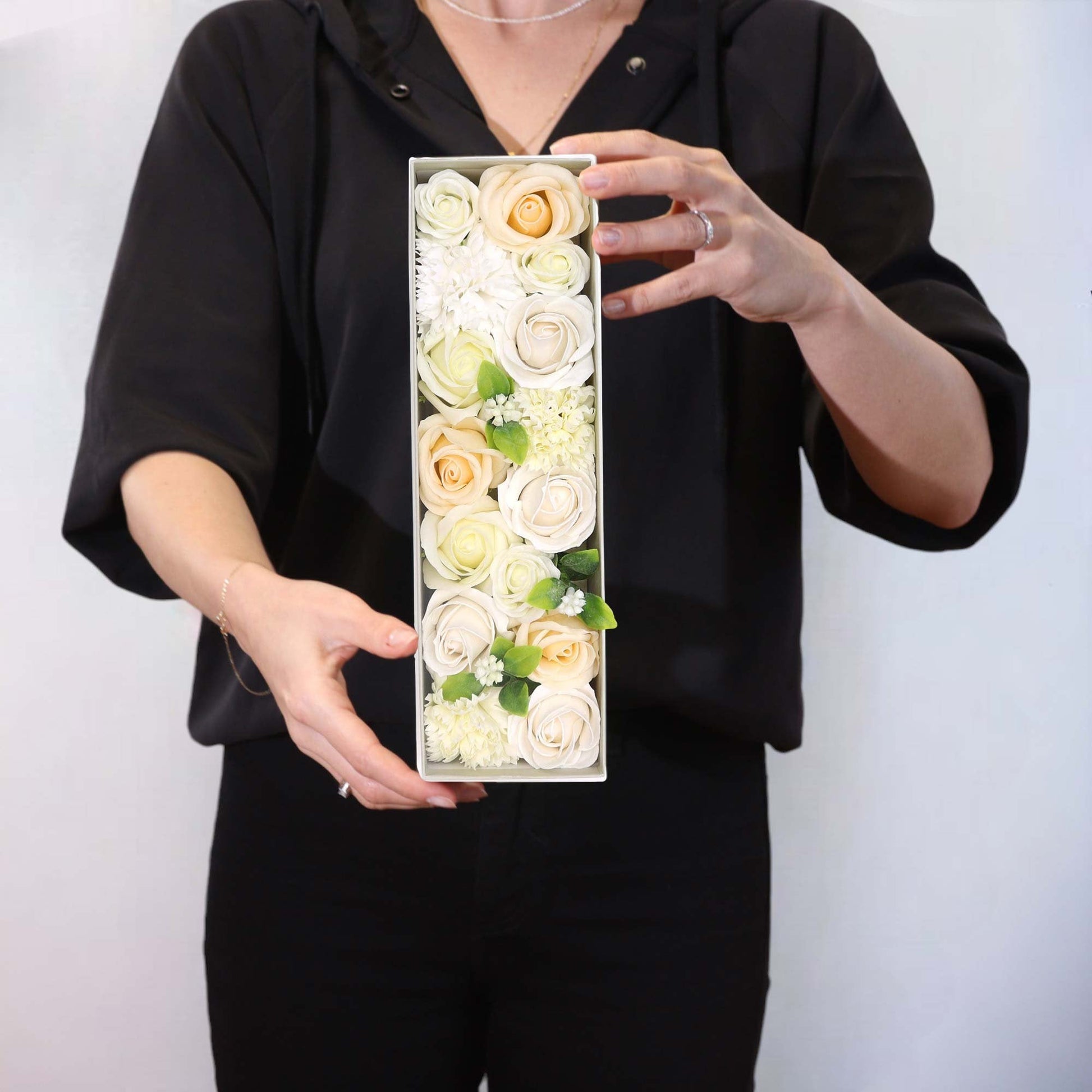 Wedding Blessings Long Box in White & Ivory | #product_category# - OneRoofGifts