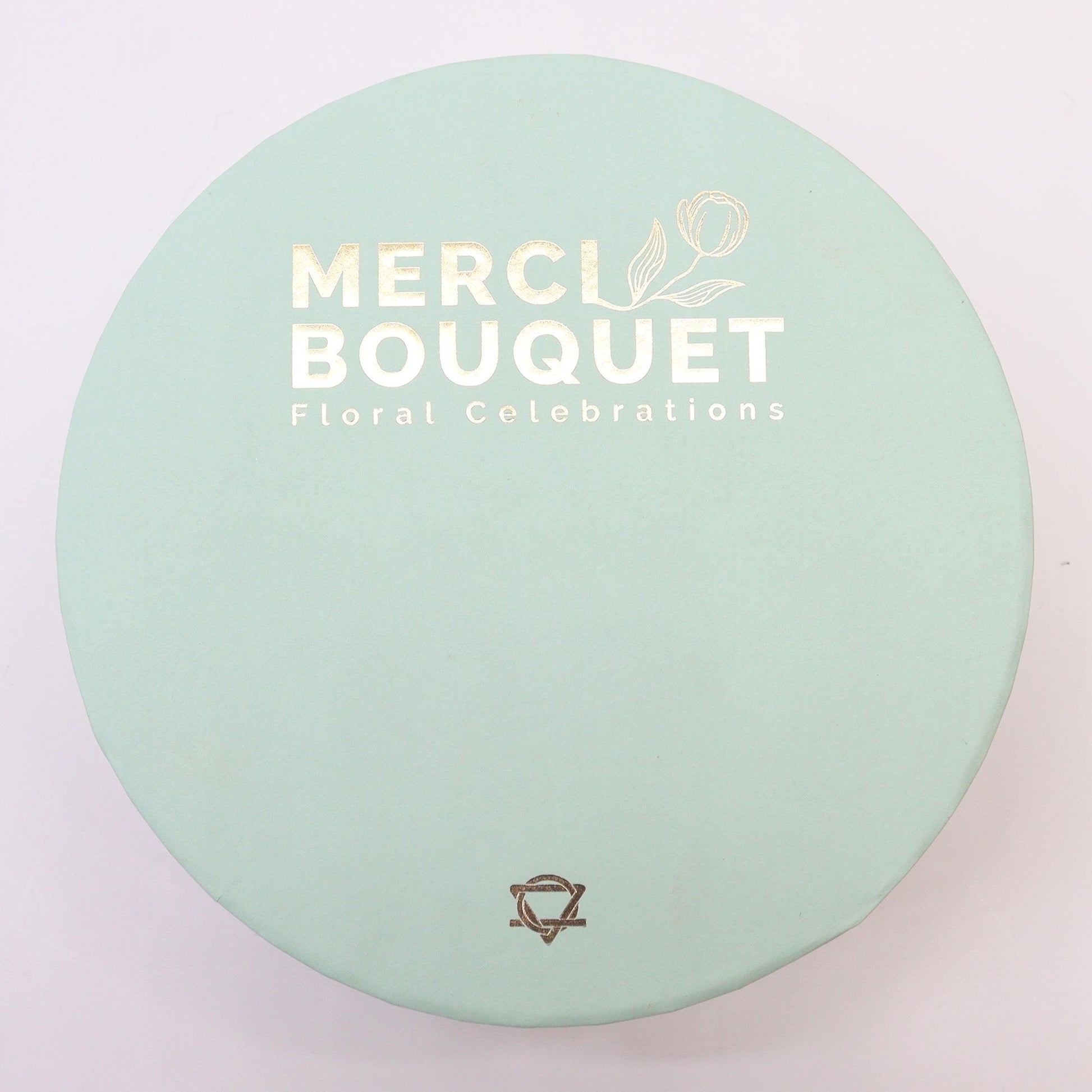 Wedding Blessings Round Box in White & Ivory | #product_category# - OneRoofGifts
