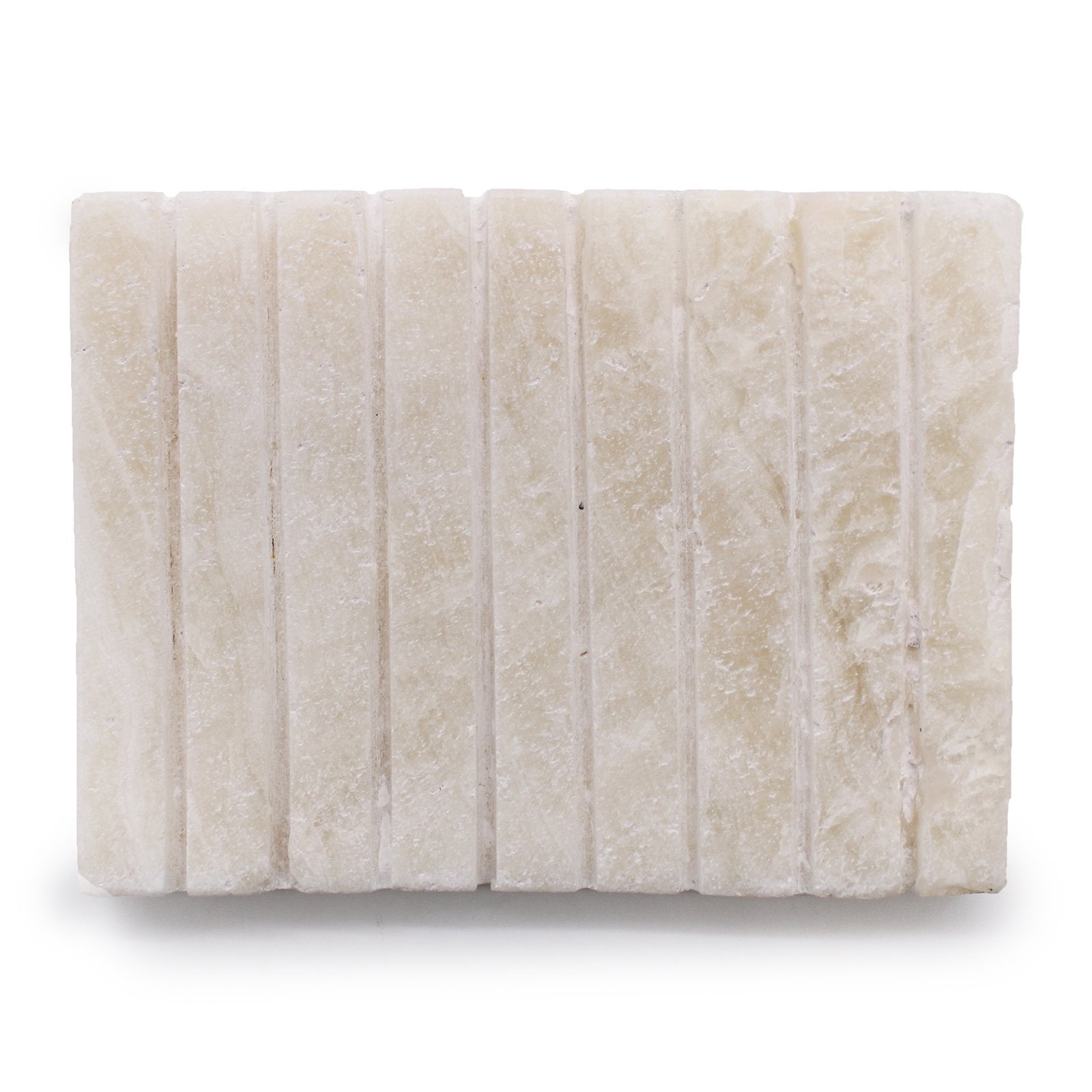 White Onyx Ridged Soap Dish | #product_category# - OneRoofGifts